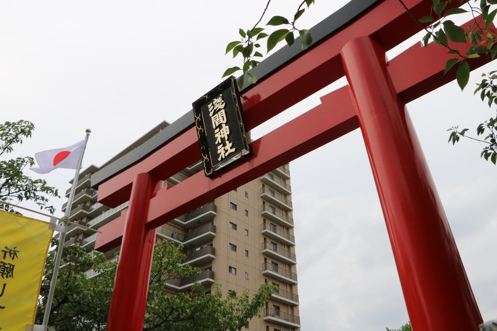 【おすすめまちあるき】浅間神社と旧中川ウォークコース