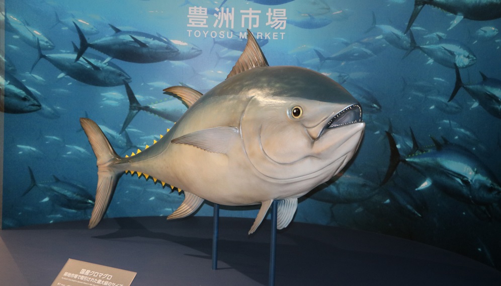 まぐろのオブジェ