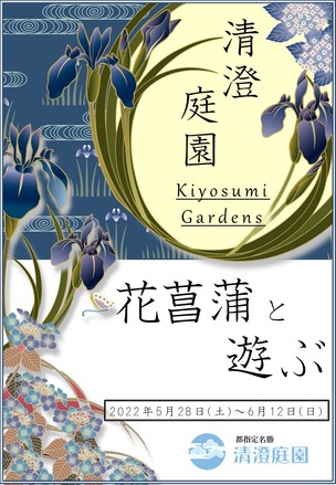 【終了】清澄庭園「花菖蒲と遊ぶ」
