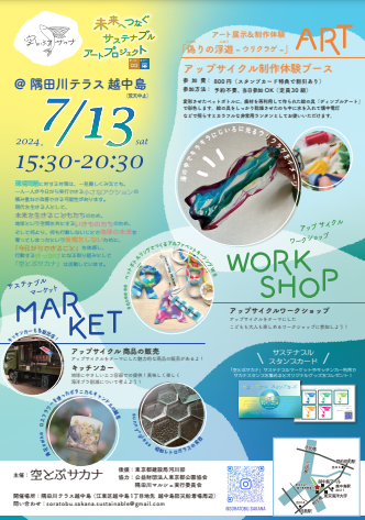 【終了】空とぶサカナ　未来へつなぐサステナブルアートプロジェクト
