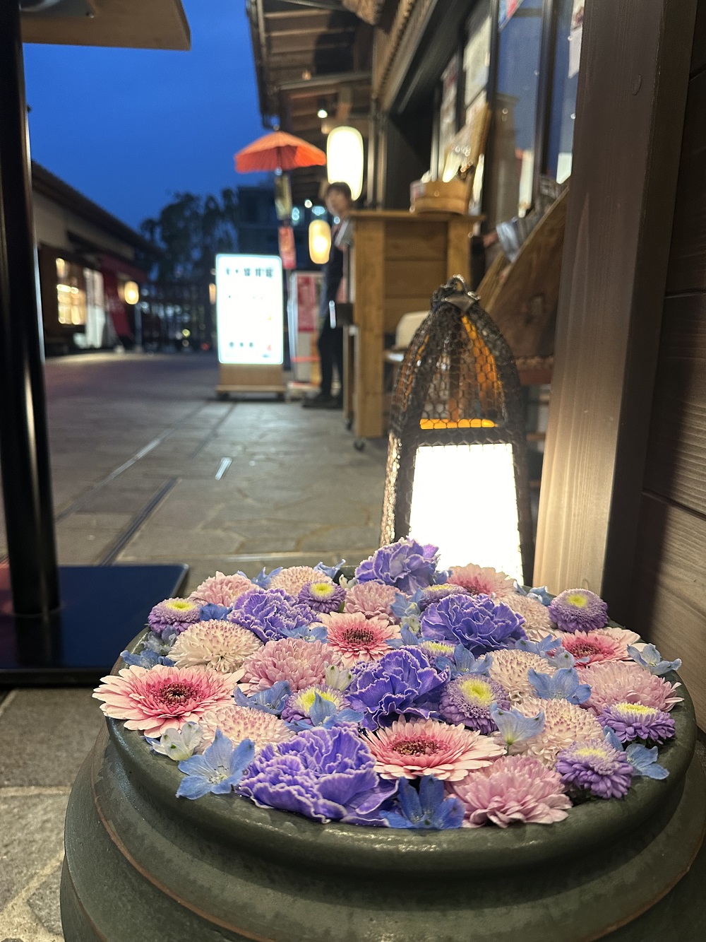【終了】千客万来　花手水