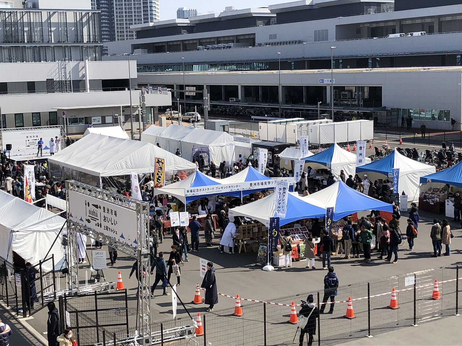 【終了】豊洲市場Oishii土曜マルシェ【4月】