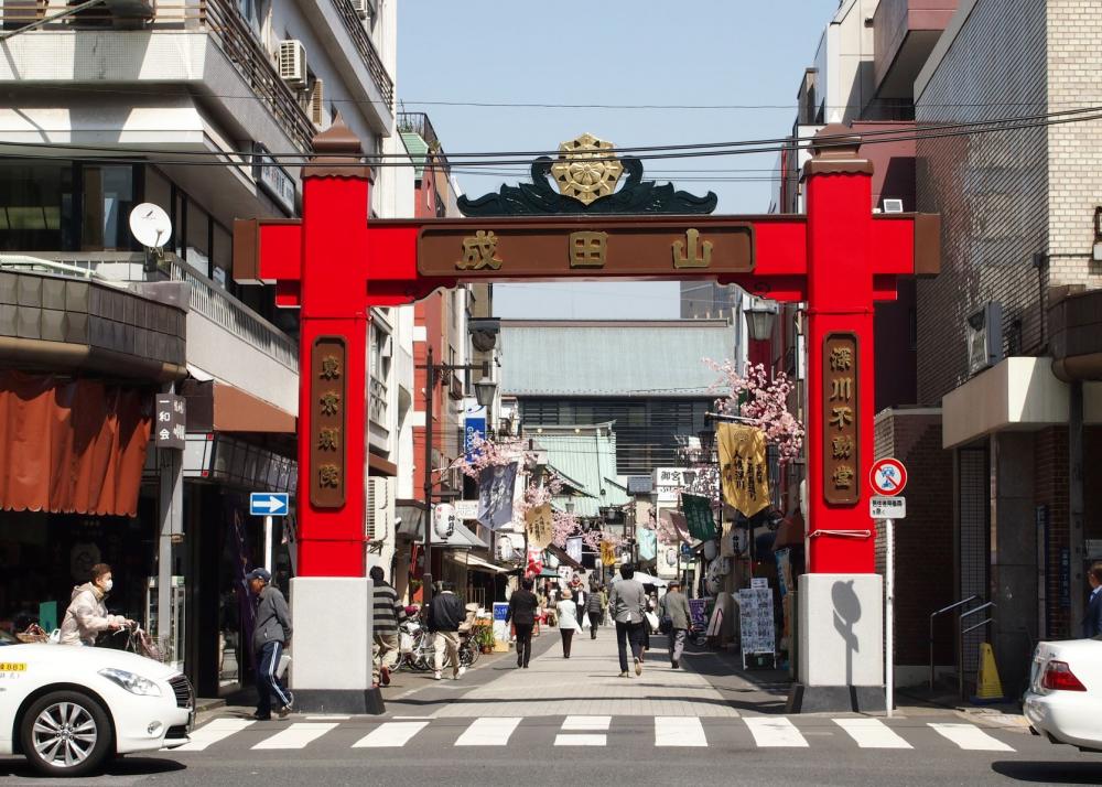 人情深川ご利益通り（深川不動尊商店会）