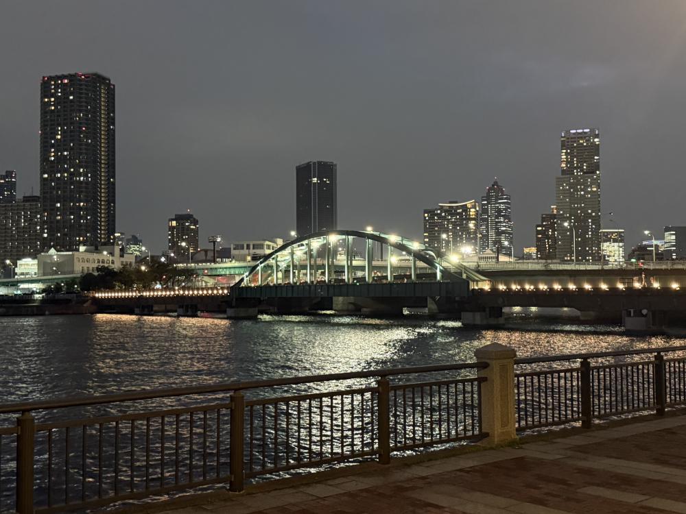 春海橋公園遊歩道（旧晴海橋梁）