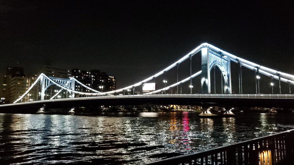 清洲橋 映える 夜景スポット