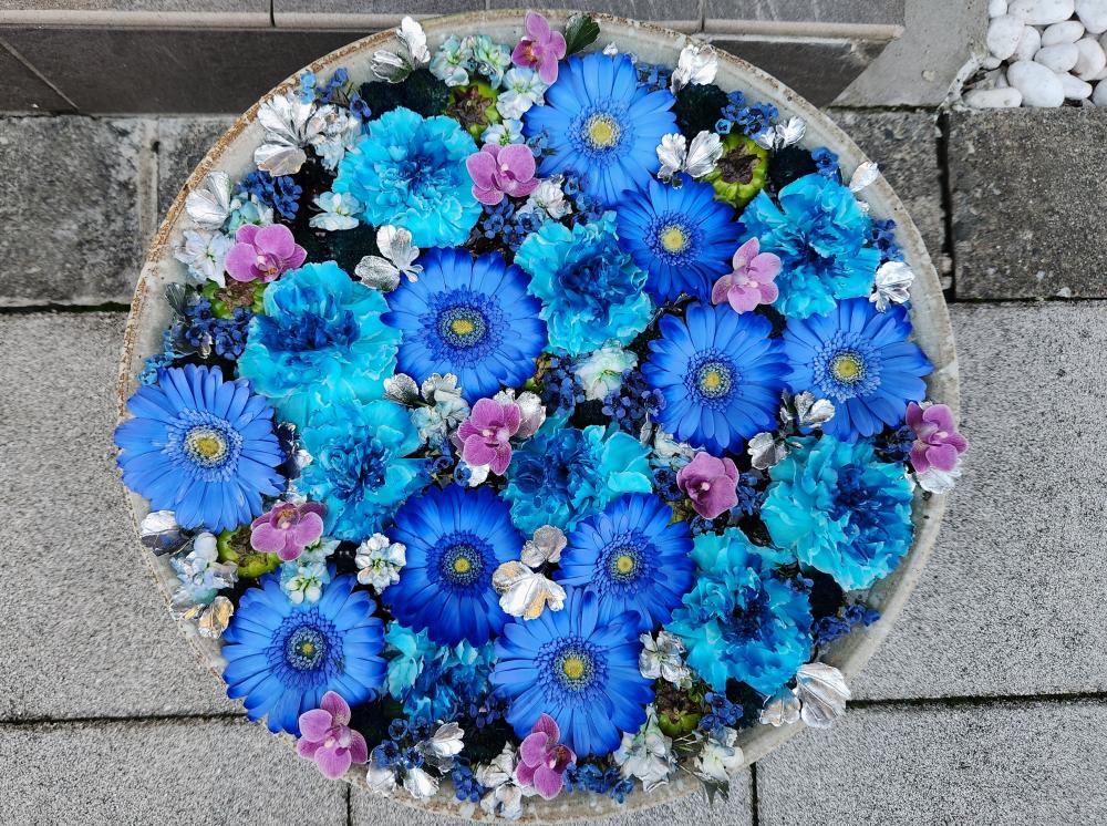  深川花手水