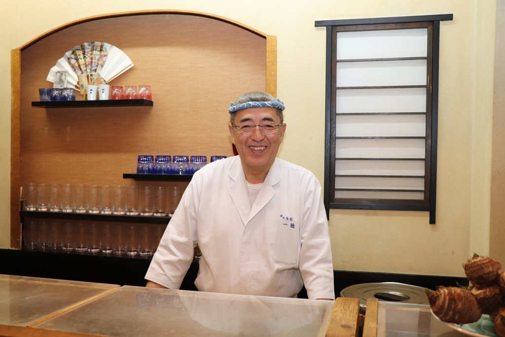 【江東 この街あの人】ふか川『一穂（いっすい）』　店主 大山 敏博さん