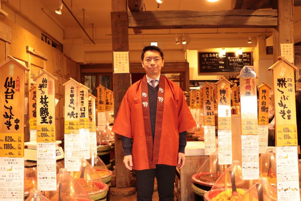 【江東 この街あの人】『佐野みそ亀戸本店』代表取締役社長　佐野 正明さん